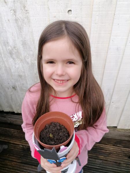 Xanthe’s Gardening Success